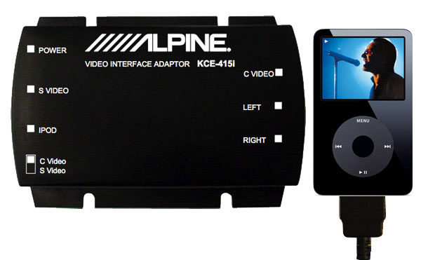 Интерфейс для i-Pod Alpine KCE-415i